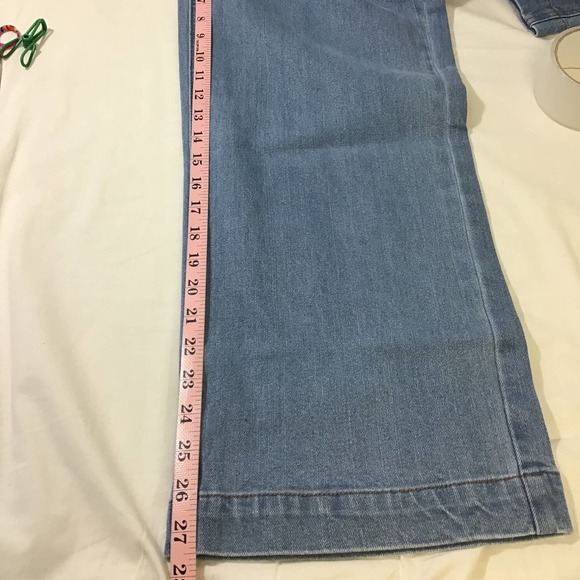 PRINCESS HIGHWAY 12 L light blue Emily denim cotton blend boot leg jeans - Picture 10 of 10